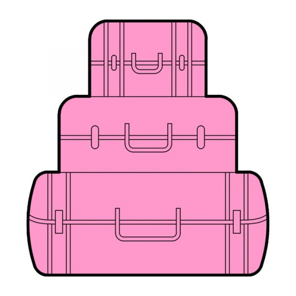 modla za kolace koferi