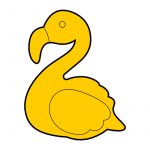 modla za kolace flamingos