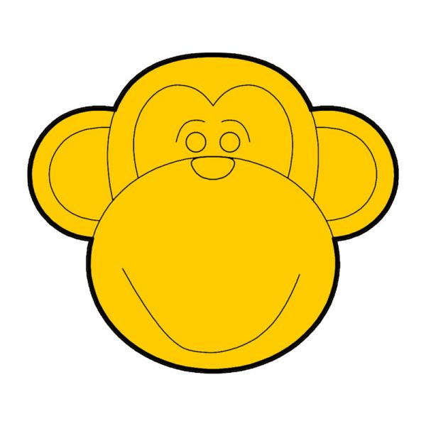 modla za kolače Majmun