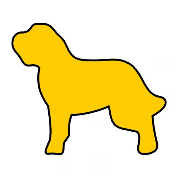 modla za kolače Pas