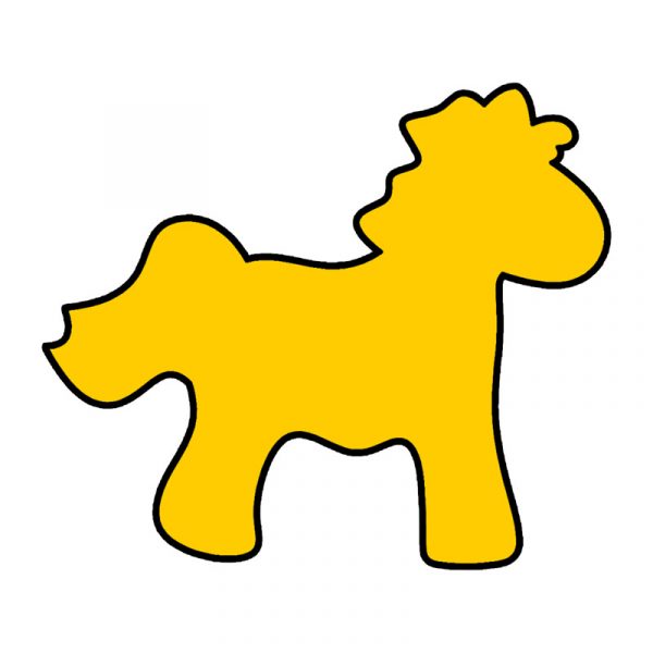 modla za kolače Konj