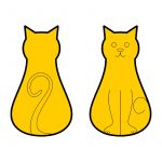 modla za kolače Mačka