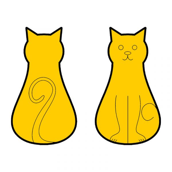 modla za kolače Mačka