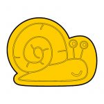 modla za kolače Puž