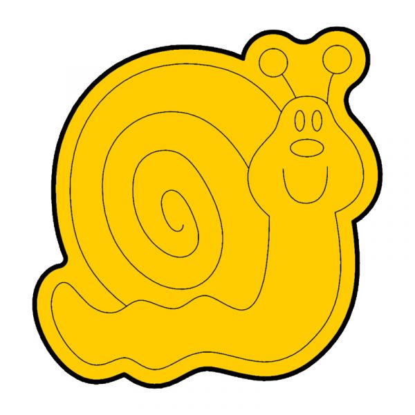 modla za kolače Puž