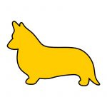 modla za kolače Pas