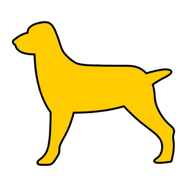 modla za kolače Pas