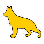 modla za kolače Nemački ovčar