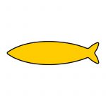 modla za kolače Riba