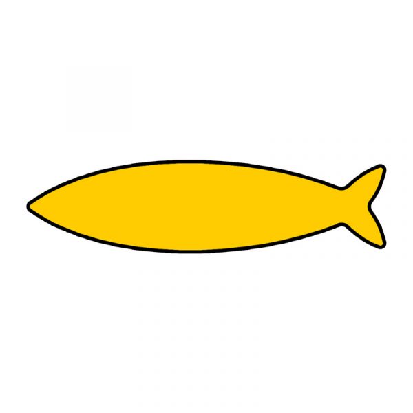 modla za kolače Riba