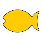 modla za kolače Riba