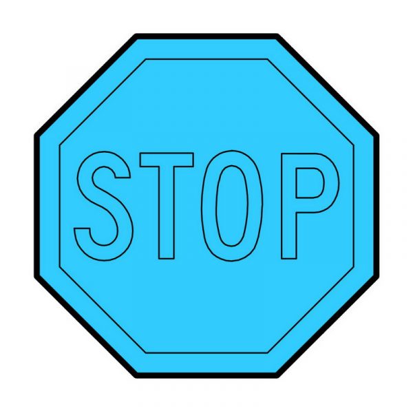 modla za medenjake saobracajni znak