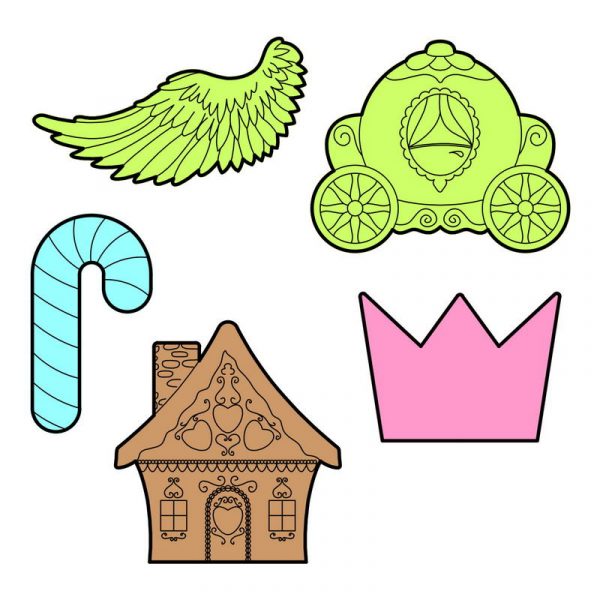 se 1407 Začarana šuma SET - Slika 1