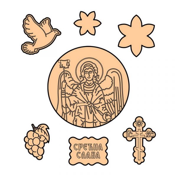 sl 1509 Sveti Arhangel Gavrilo SET - Slika 1