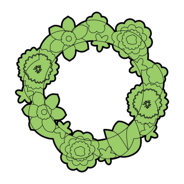 Venac sa cvećem - Slika 1