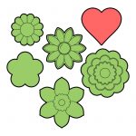 Mini buket cveća SET