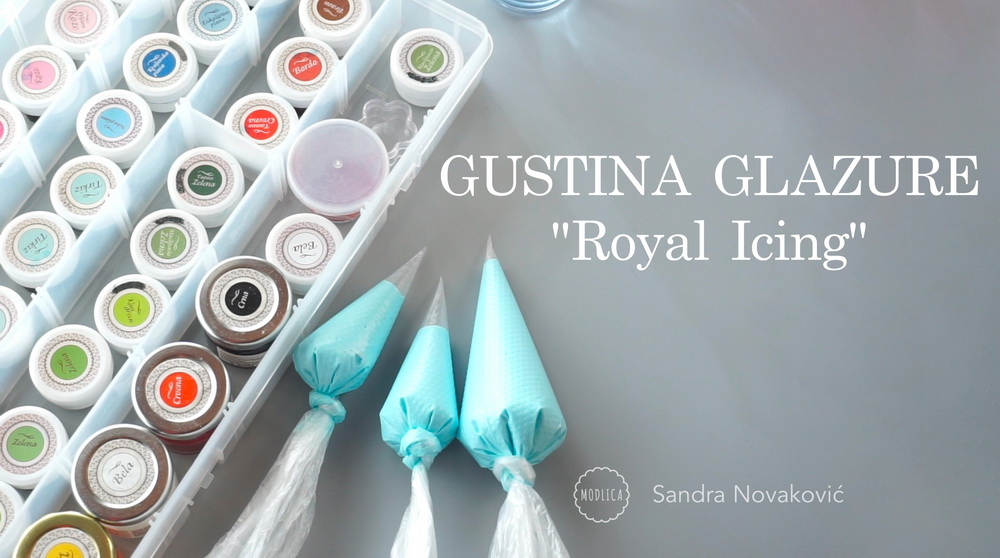 GUSTINA GLAZURE – “Royal Icing”