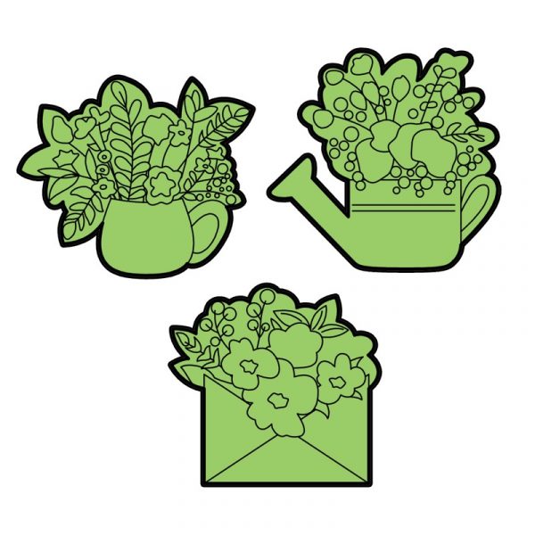 PR 1234 Cveće u posudama SET - Slika 1